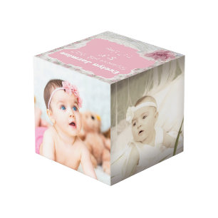 Personalize this Photo Cube with Your Baby's Pics