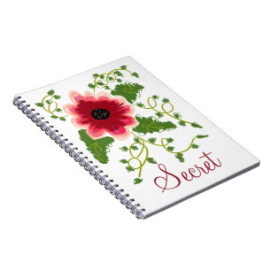 Personalize This Secret Notebook