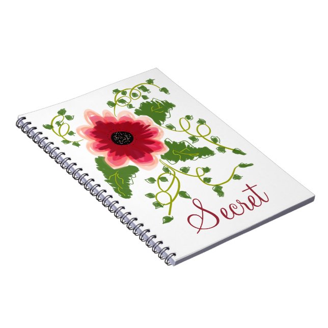 Personalize This Secret Notebook (Right Side)