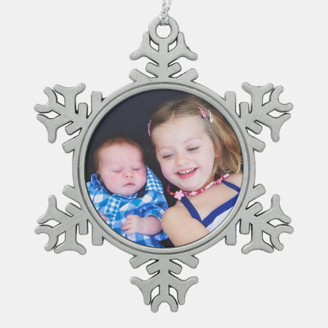 Personalize this Snowflake Ornament (Front)