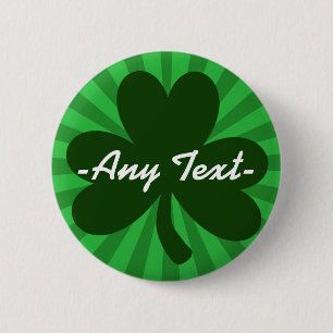 Personalize This St Patrick's Day 2 Inch Round Button