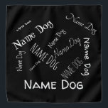 Personalize this template, NAME PET, Bandana<br><div class="desc">Hello customer, you can intervene on the writings of this product and customize it to your liking. Inserting the name or telephone number in the collar can be useful in case of loss of your dog or cat. To do this look on the right side of this post and click...</div>