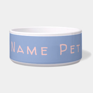 Personalize this template, NAME PET, Bowl