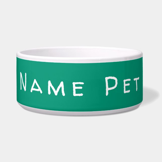 Personalize this template, NAME PET, Bowl (Front)