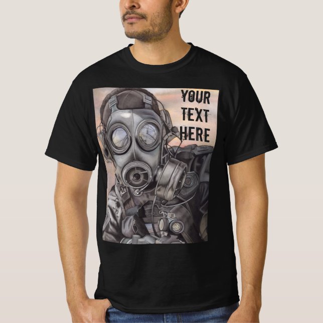 Personalize this Warfare Disaster Prepper Men's T-Shirt (Front)