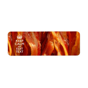 Personalize This with Keep Calm and Sizzling Bacon