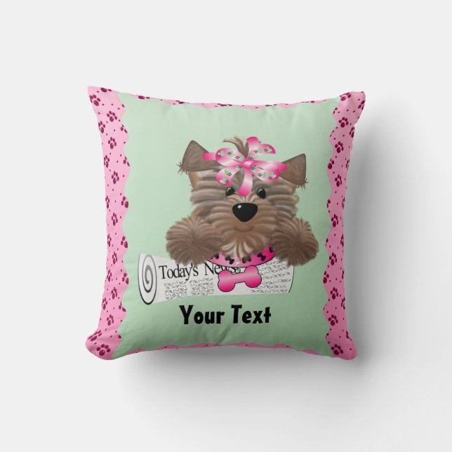 Personalize Throw Pillow 20" x 20" (Front)