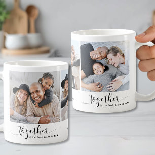 Personalize Together Quote Photo Coffee Mug