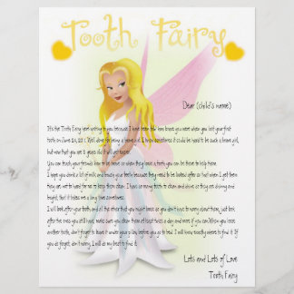 Personalize Tooth Fairy Magic