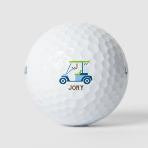 Personalize Unique Custom Best Golf Cart Monogram Balls