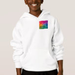 Personalize Upload Image Modern Elegant Kids<br><div class="desc">Personalize Upload Image Modern Elegant Template Kids Pullover Hoodie.</div>