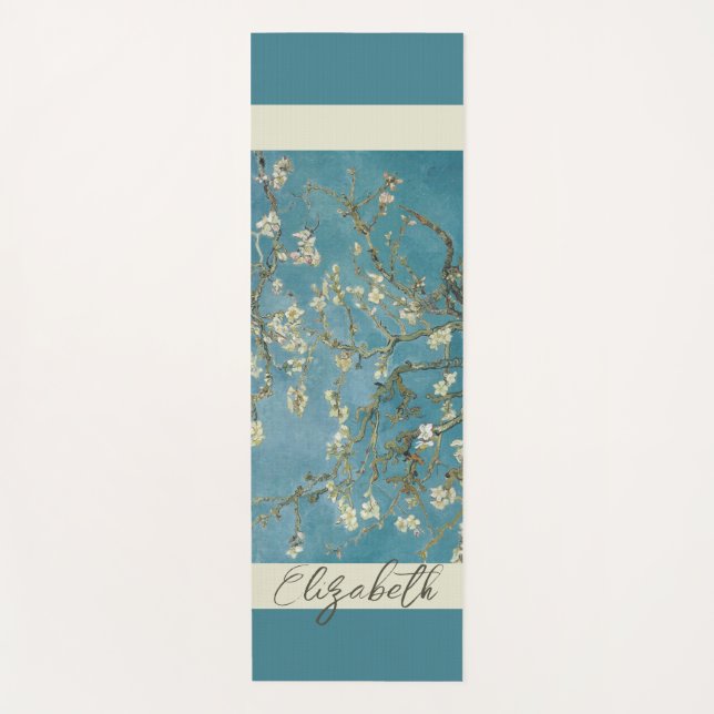 Personalize Vincent van Gogh's Almond blossom Yoga Mat (Front)