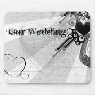 Personalize Wedding / Valentine's Day Mouse Pad