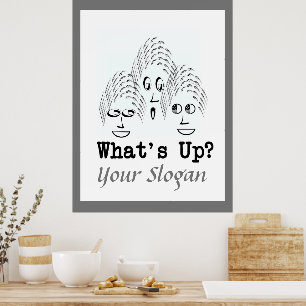 Personalize What's Up? Poster