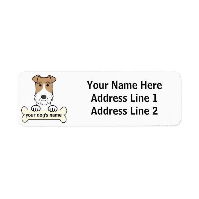 Personalize Wire Fox Terrier (Front)