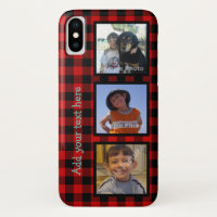 Personalize With Photos And Lumberjack Plaid