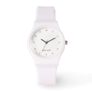 Personalize with your image and name watch