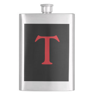 Personalize With Your Initial  Hip Flask