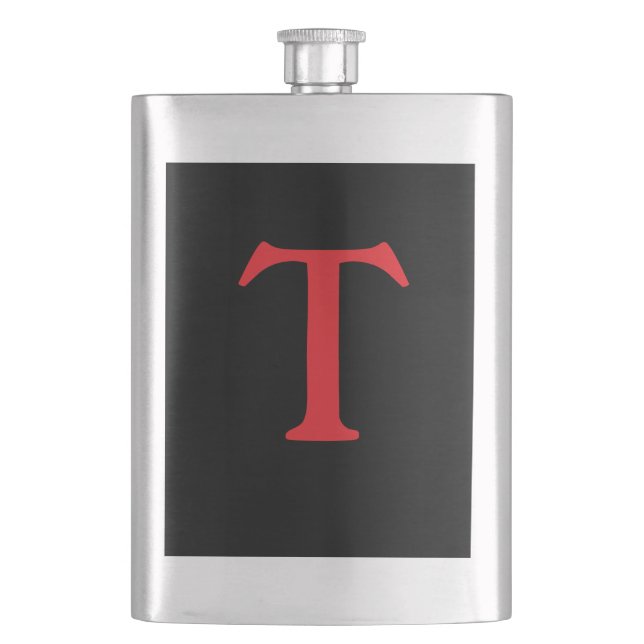 Personalize With Your Initial  Hip Flask (Front)