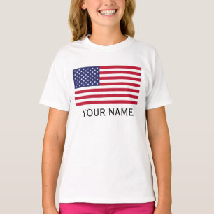 Personalize with your name USA United States T-Shirt