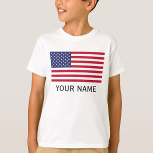 Personalize with your name USA United States T-Shirt