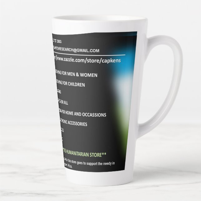 Personalize With Your Own Image Quality  Latte Mug (Right)