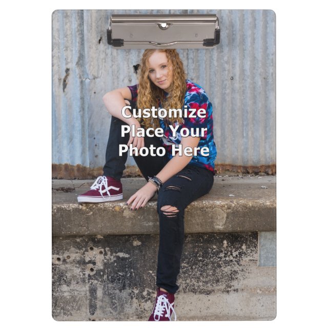Personalize With Your Photo Clipboard (Front)