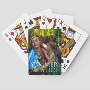 Personalize with Your Special Festival Memory Playing Cards