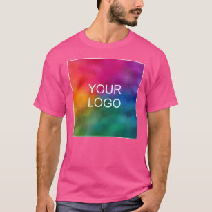 Personalize Wow Pink Colour Template Add Logo T-Shirt