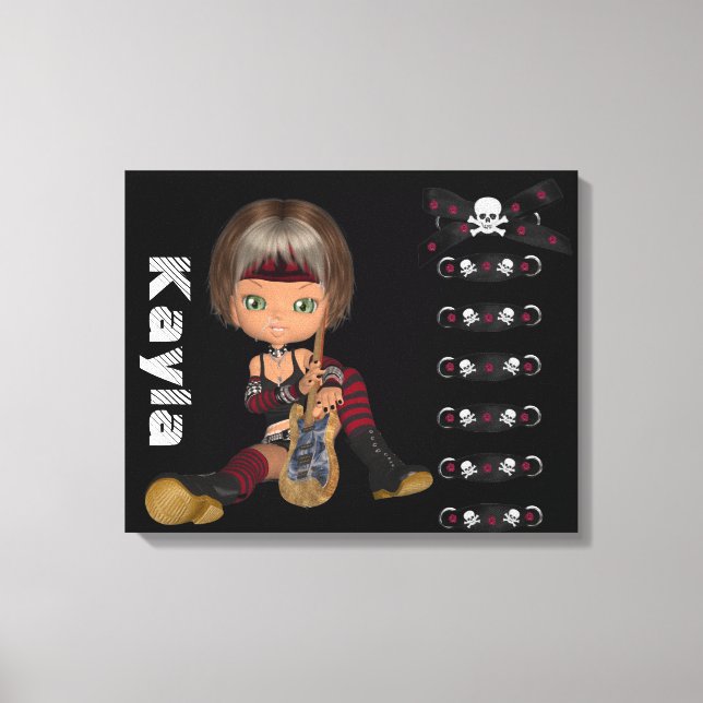 Personalize Wrapped Canvas (Front)