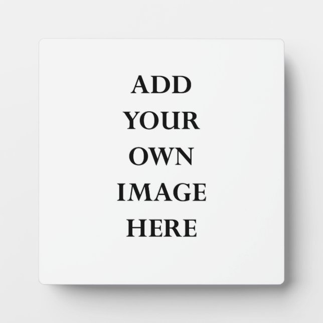 personalize your 5.25 square photo plaque (Front)