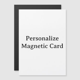 personalize Your 5" x 7" Magnetic Card