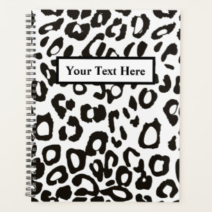 Personalize your Animal Print Planner
