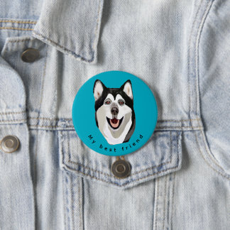Personalize Your Button with Photo/Text or As Is