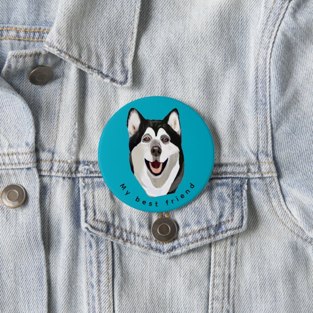 Personalize Your Button with Photo/Text or As Is (In Situ)