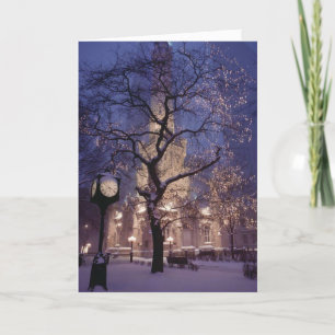 Personalize your Christmas in Central Park Holiday Card