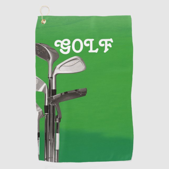 Personalize Your Golf Game with Custom Golf Towels (Front)