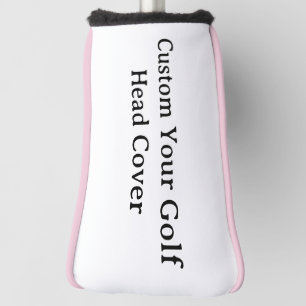 Personalize Your Golf Head Cover Baby Pink