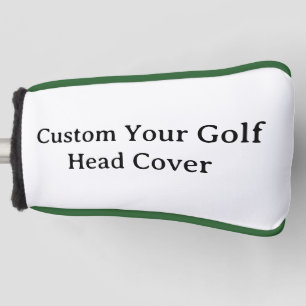 Personalize Your Golf Head Cover Green