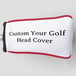 Personalize Your Golf Head Cover Red