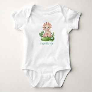  Personalize Your Little Dino's Style! Baby Bodysuit