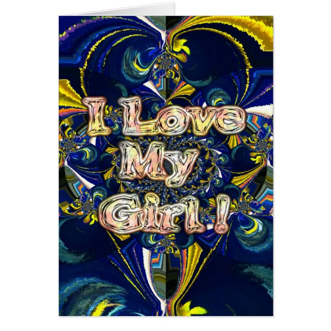 Personalize Your Love Infinity: I Love my Girl (Front)