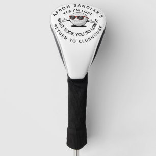 Personalize Your Name Funny Lost Golf Ball Head Cover