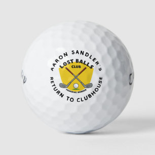Personalize Your Name Lost Balls Club Humour