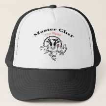 Personalize Your Name Master Chef hat
