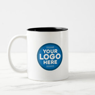 Personalize Your name or Company Logo Here Two-Tone Coffee Mug