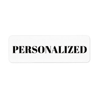 Personalize Your Own