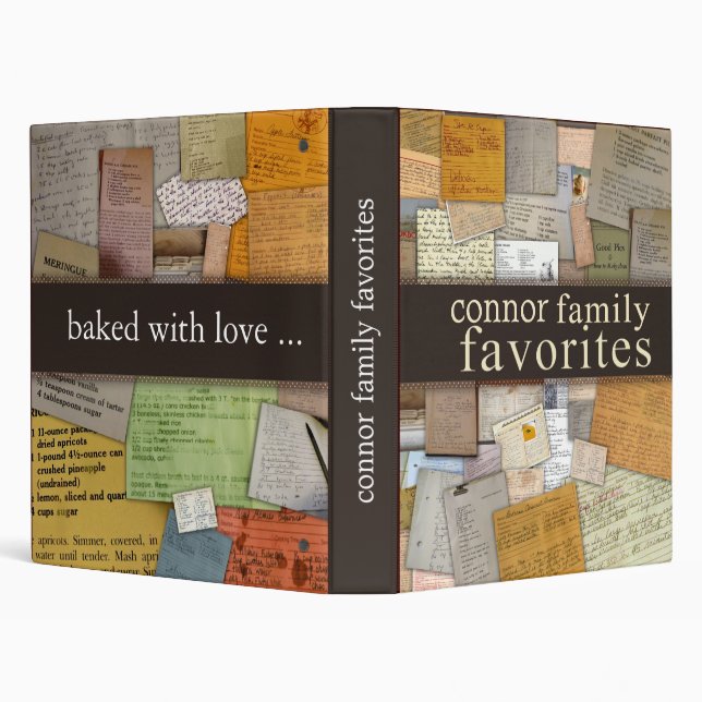 Personalize your own family recipe binder (Background)
