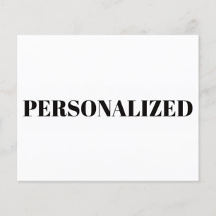 Personalize Your Own Flyer