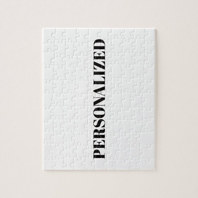 Personalize Your Own Jigsaw Puzzle (Vertical)